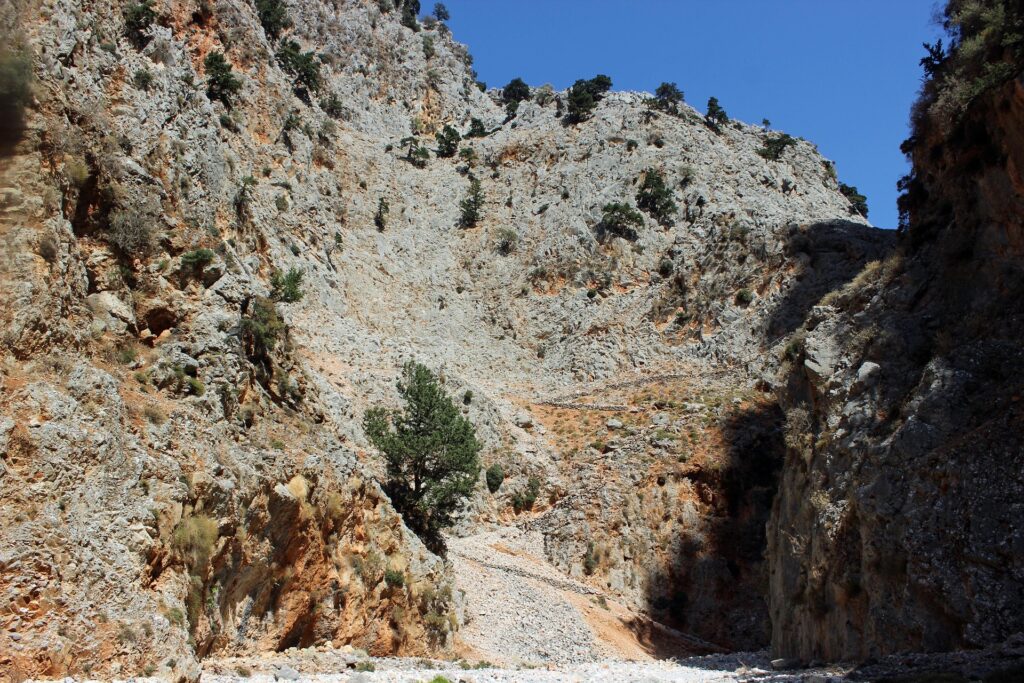 Die Aradena-Schlucht
