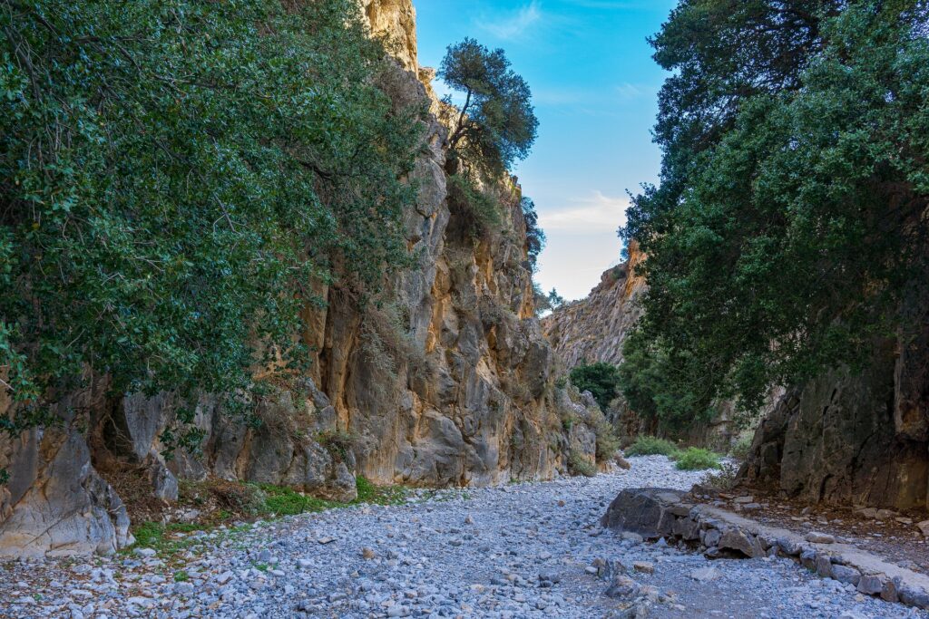 Die Imbros-Gorge-Schlucht